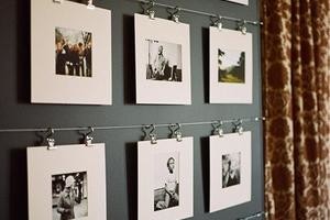 Как украсить стену фотографиями: идеи и мастер-класс
